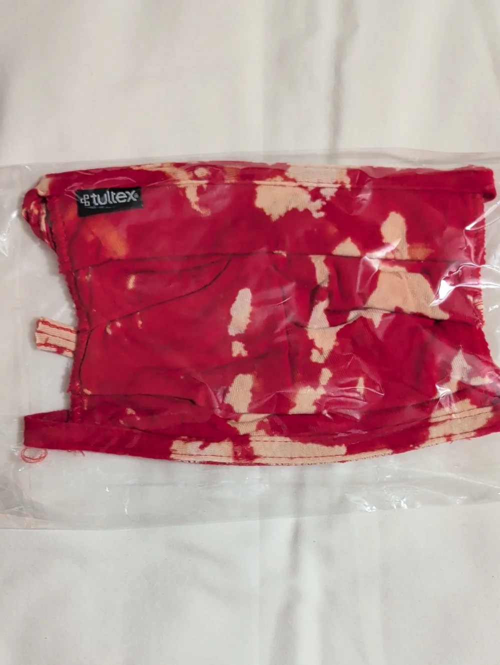 NWOT (002) Tultex Unisex Assorted Tie-Dye Face Masks Multi 8 Pack